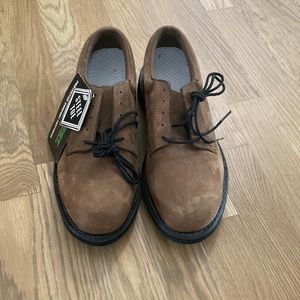 NWT Hytest Safety Footwear Men’s Brown Protection Steel Toe Work Shoes